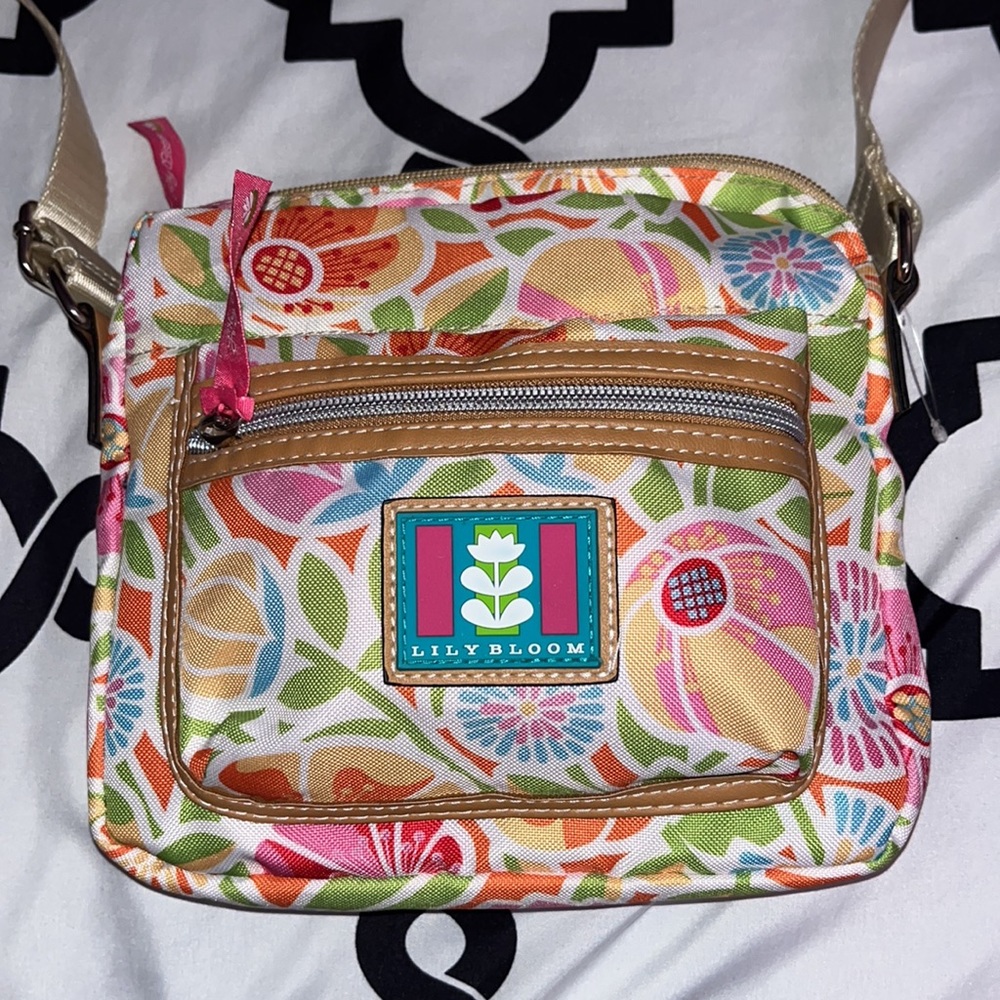 Lily Bloom Multicolor Crossbody/Shoulder Bag